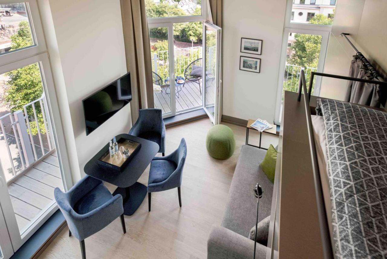 Oberdeck Studio Apartments - Adults Only Hamburg Bagian luar foto